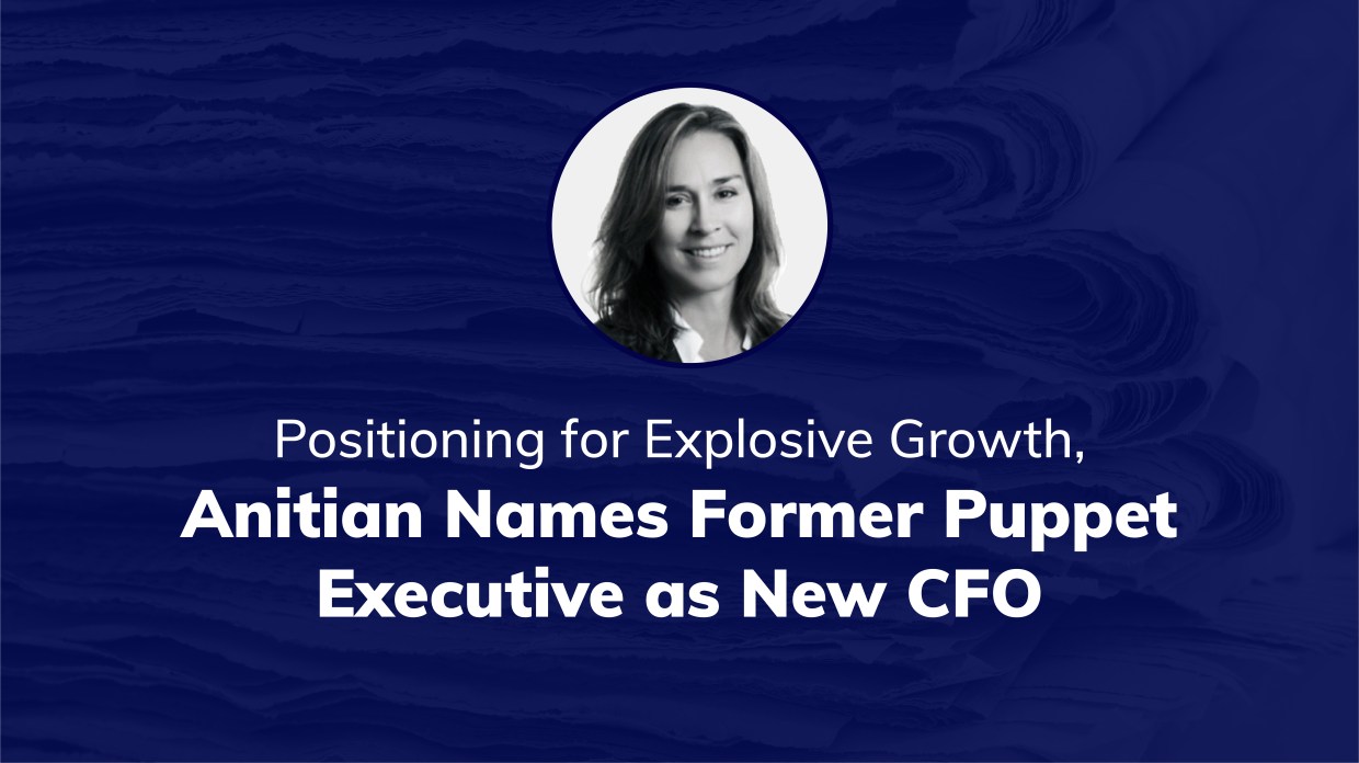 Positioning for Explosive Growth, Anitian Names Former Puppet Executive as New CFO